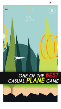 Paper Plane game free: Airplane flying Screen Shot 1