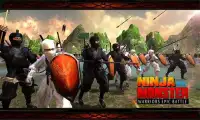 Ninja contra o monstro - guerr Screen Shot 2