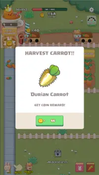 Idle Carrot farm ( bunny carrot factory tycoon ) Screen Shot 5