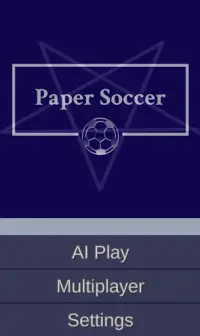 AI Paper Soccer Screen Shot 1