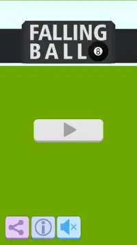 Falling 8 ball Screen Shot 0