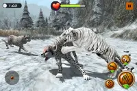 Arctic Tiger Simulator: Wild Family Survival Screen Shot 4