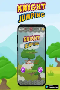 Knight Jumping Screen Shot 0