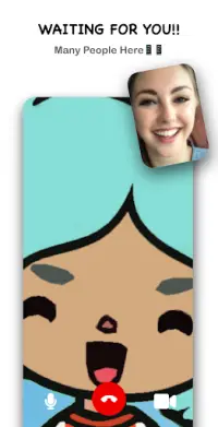 Call toca life's 📱 Video Call   Chat Simulator Screen Shot 4