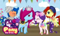 Rainbow Pony's New Dress Salon Screen Shot 3