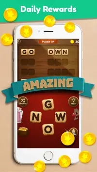 Word Crafty - Offline Word Game Screen Shot 1