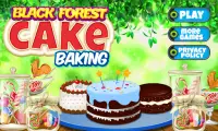 Black Forest Cake Maker - Çocuk Fırın Screen Shot 0