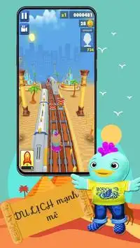 Subway Funny Chickens: Ai Cập 2019 Run(Raner, PVP) Screen Shot 5