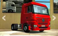 Euro Truck Driving : Goods Transport Cargo Game 3D Screen Shot 1
