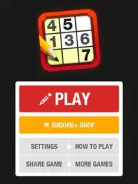 Sudoku Screen Shot 7