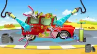 Kids Car Auto Workshop Cleaning Garage Game Screen Shot 2