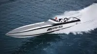 Speed Boat Racing Wallpaper Screen Shot 1