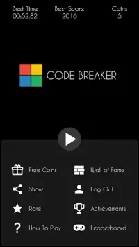 Code Breaker - Logic Game Screen Shot 0