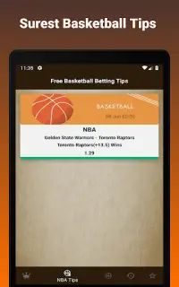 Free Basketball Betting Tips Screen Shot 12