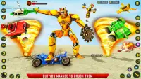 Bee Robot Car Transform Games Screen Shot 4