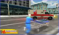 ขับรถกู้ภัยรถพยาบาล 2017 3D Screen Shot 9