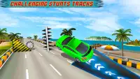 Marvelous Highway Car Stunts - Ramp Car Stunt Race Screen Shot 1