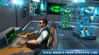 Stealth Robot Transforming Games - Robot Car games Screen Shot 10