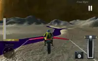 Flying Sci Fi Police Bike 3D Screen Shot 0