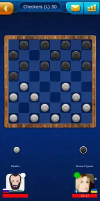 Checkers LiveGames online Screen Shot 1