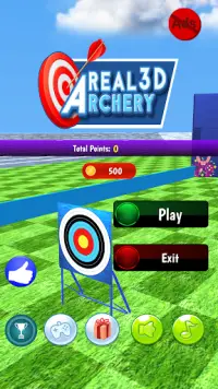 Real Archery 3d Game Screen Shot 0