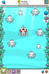 Octopus Evolution: Idle Game Screen Shot 4