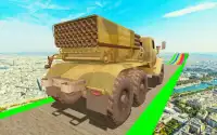 Impossible Army Truck Driving Screen Shot 1
