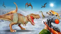 Wild Dinosaur Hunter Gun Games Screen Shot 1