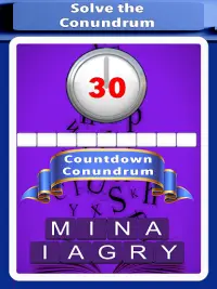 Countdown Conundrum & Numbers Screen Shot 12