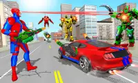 Light Speed Hero Robot Transform Car Robot games Screen Shot 1
