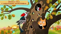 Juegos educativos para niños. Aprendiendo animales Screen Shot 1