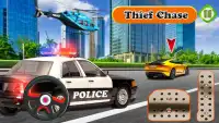 Police Car Pursuit in City - Crime Racing Games 3d Screen Shot 0