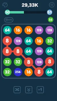 2048-Zahlen-Puzzle-Spiele Screen Shot 4