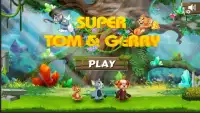 Super Tom Run: Catch Jery Adventure Game Screen Shot 0