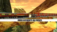 Uphill Train Racing 3D Screen Shot 5