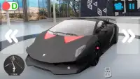 City Driver Lamborghini Sesto Simulator Screen Shot 0