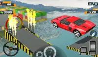 Speed ​​Car Stunts 2018: Экстремальные треки Гонки Screen Shot 10