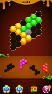 Bee Hexa Puzzle Screen Shot 2