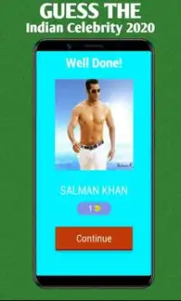 Guess the Indian celebrity 2020: Indian Quiz Game Screen Shot 3