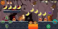 Приключения Бананового Конга:игра Super Island Run Screen Shot 6
