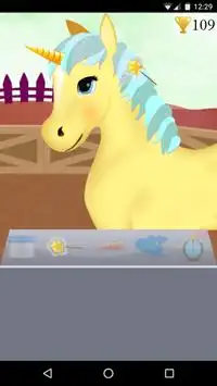unicorn hair style game Screen Shot 0