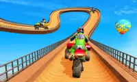 Mega Ramp Tricycle Moto Bike GT Stunt Racing Games Screen Shot 2