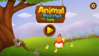Rompecabezas de Animales para Niños Screen Shot 0
