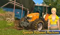Real Tractor Farming Games Thresher Simulator 2018 Screen Shot 0