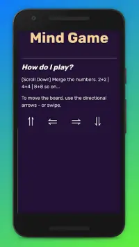 Easy Mind Game - Relax Game - 2048 Numbers Game Screen Shot 0