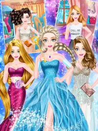 Girl Games - Gorgeous Princess Dressup Party Screen Shot 4