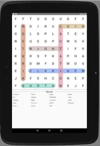 WordFind II Screen Shot 2