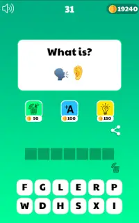 Emoji Word Charades, Word Solving Game Screen Shot 10