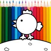 Gallina Feliz Coloring