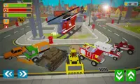 Mini Car Adventures: Toon Car racing games 2018 Screen Shot 1
